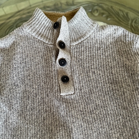 GH Bass Sweater Men’s Heathered Brown Size Medium - Picture 8 of 10